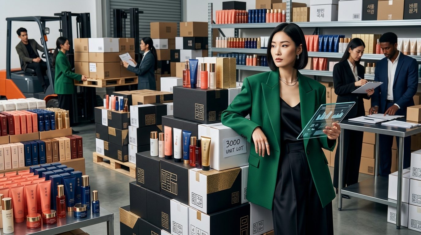 Why Your Korean Cosmetics Wholesale MOQ Is Fixed at 3,000 Units