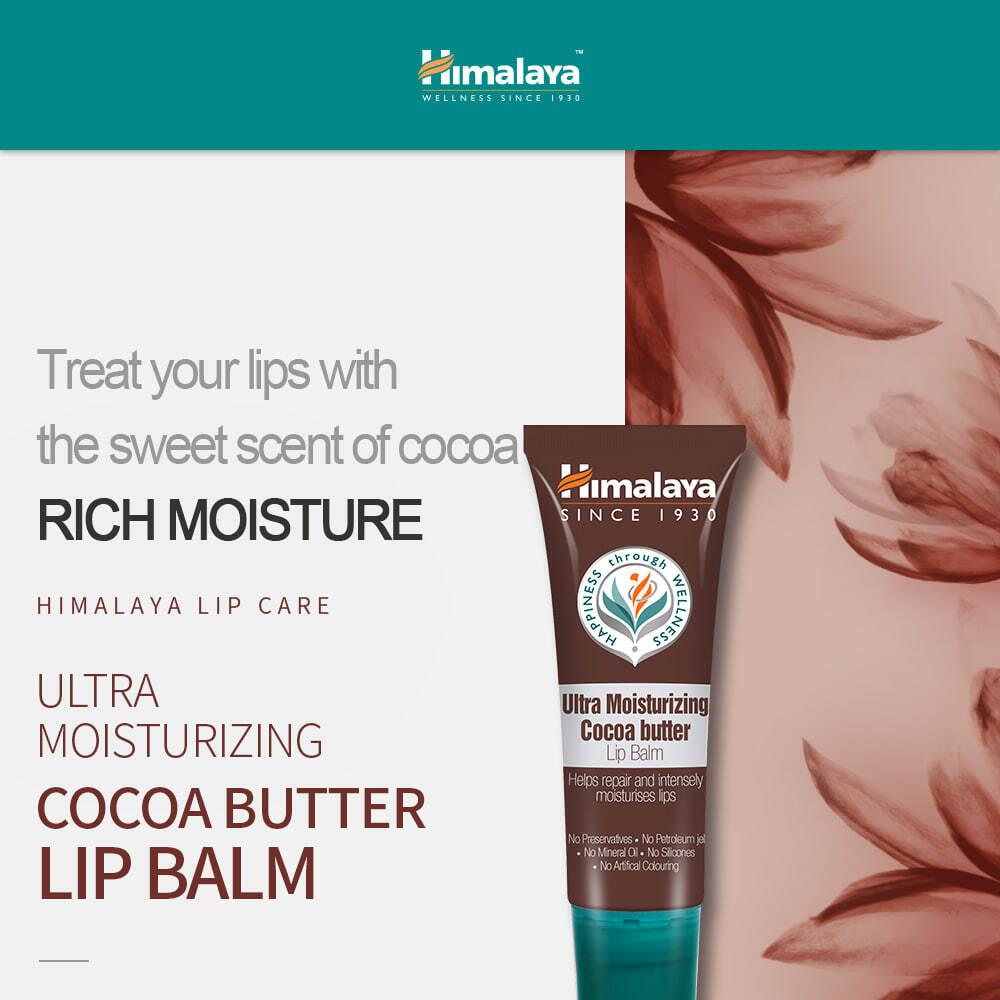 Himalaya Ultra Moisturizing Cocoa Butter Lip Balm 10g