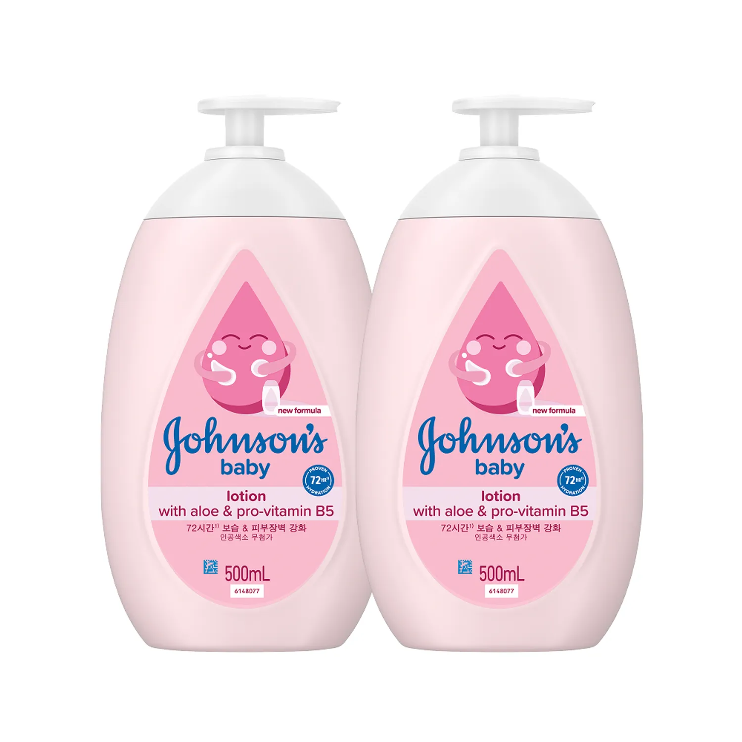 JOHNSON'S Baby Pink Lotion 500ml Double Pack (500ml*2)