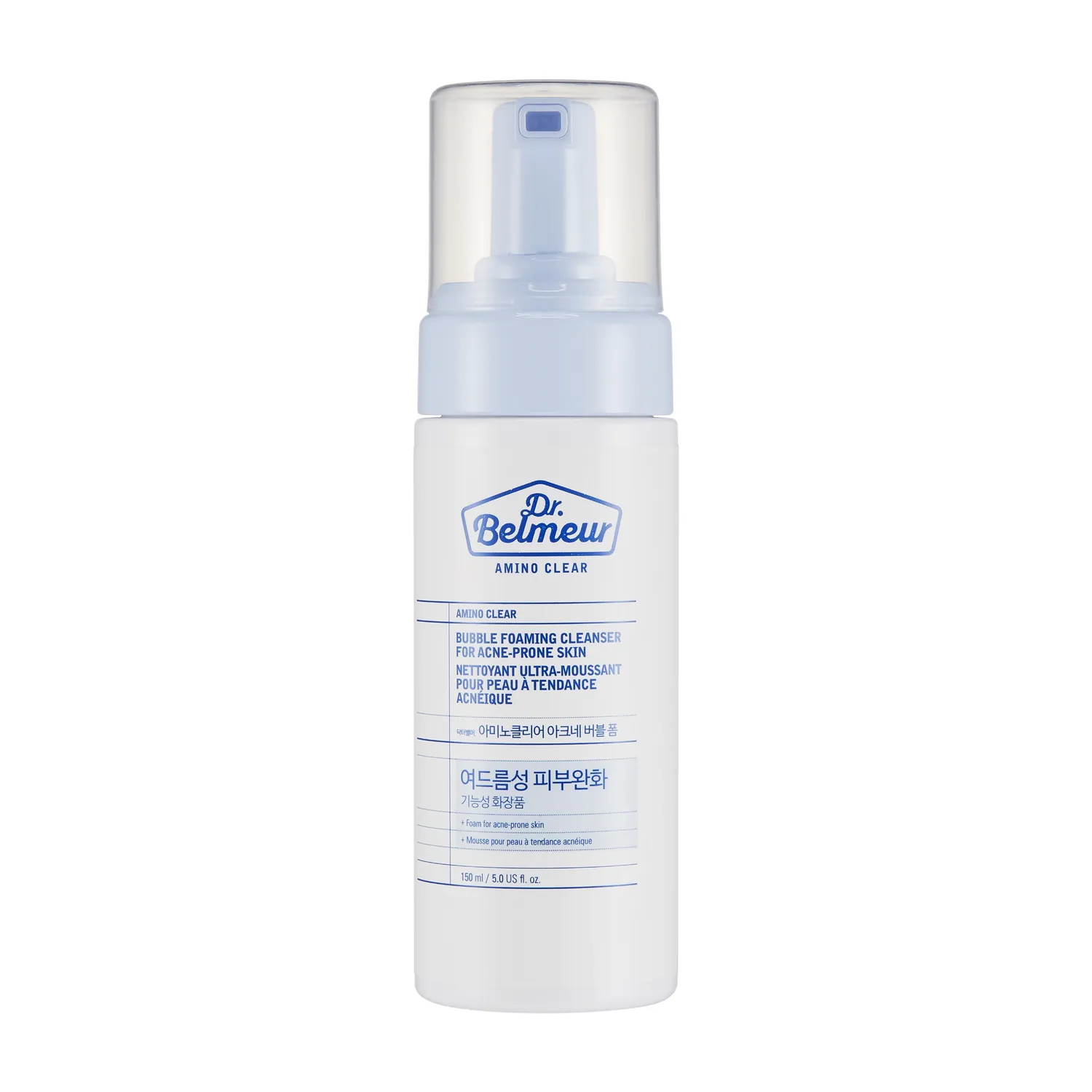 Dr.Belmeur Amino Clear Bubble Foaming Cleanser For Acne-Prone Skin 150mL