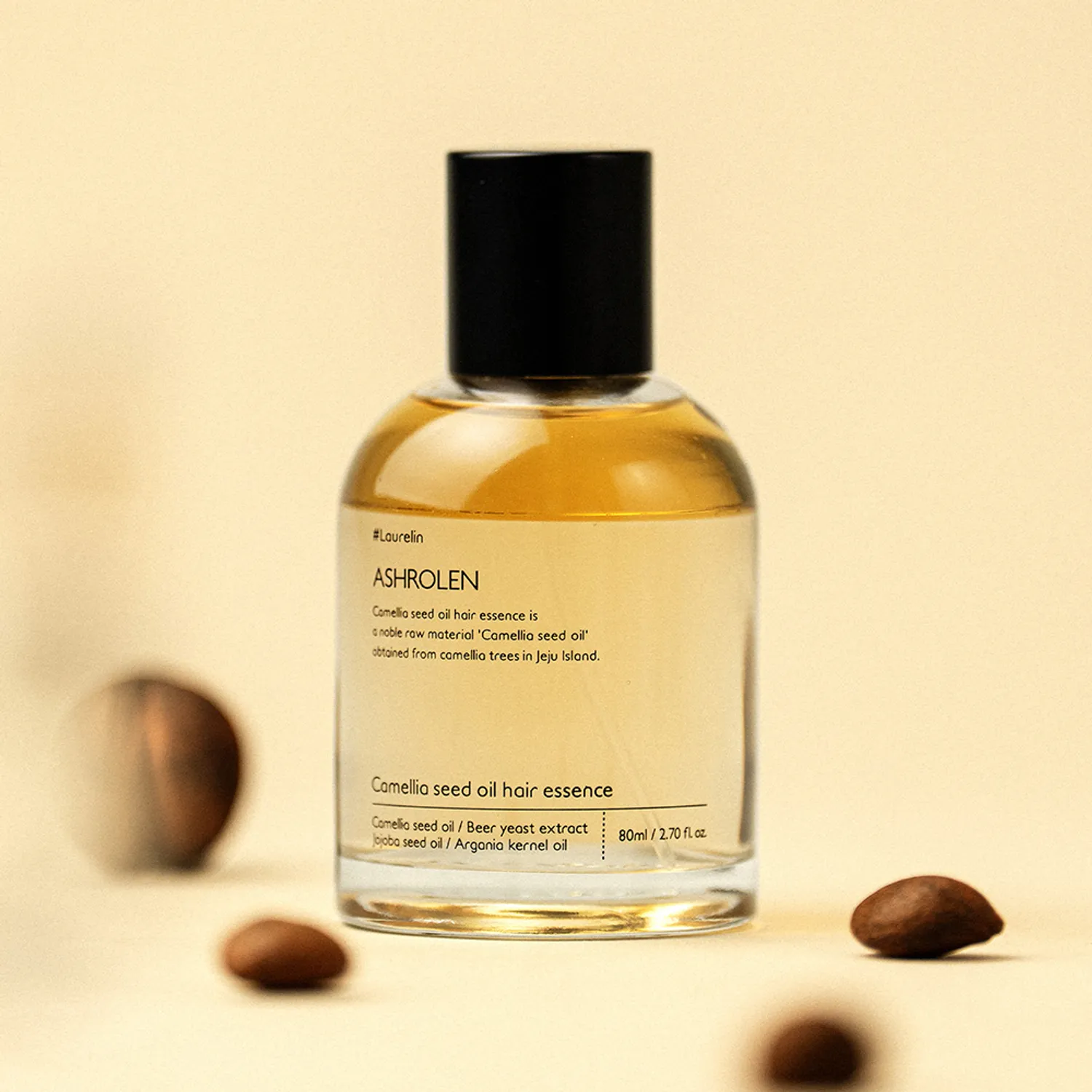 ASHROLEN Camellia Seed Oil Hair Essence 80ml