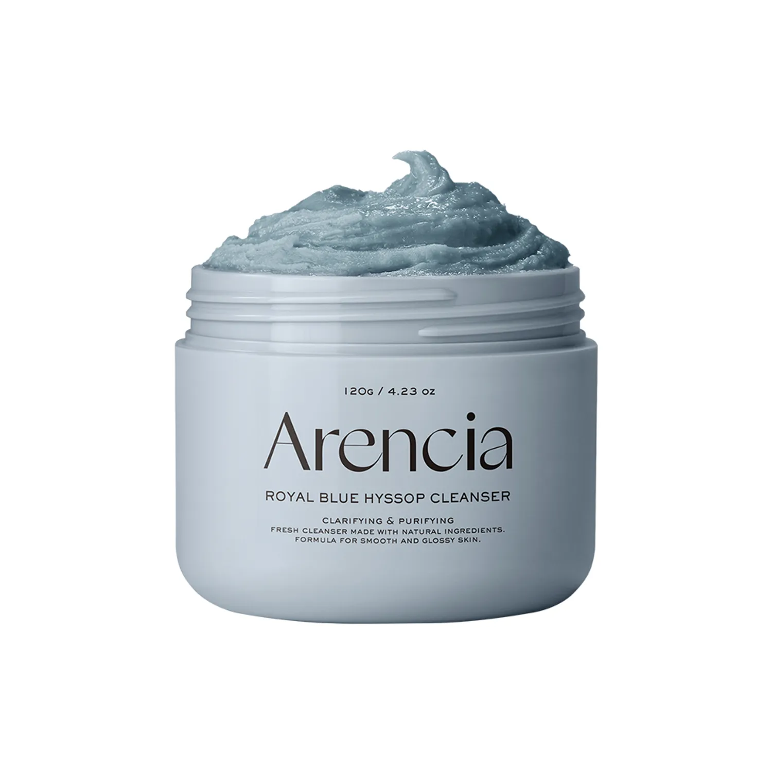 Arencia Blue Hyssop Rice Mochi Cleanser 120g