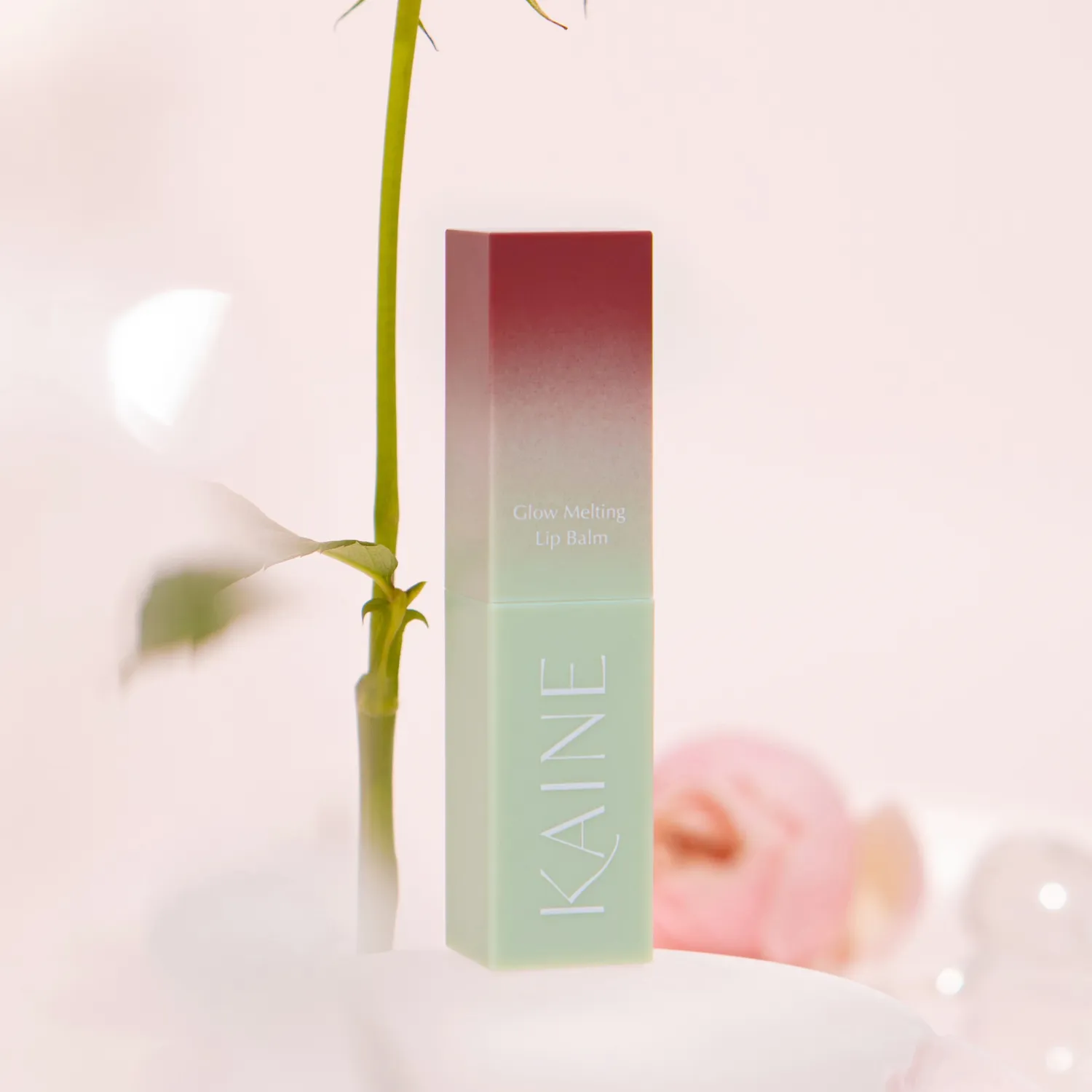 KAINE Glow Melting Lip Balm #Rosy Plum 3.4g