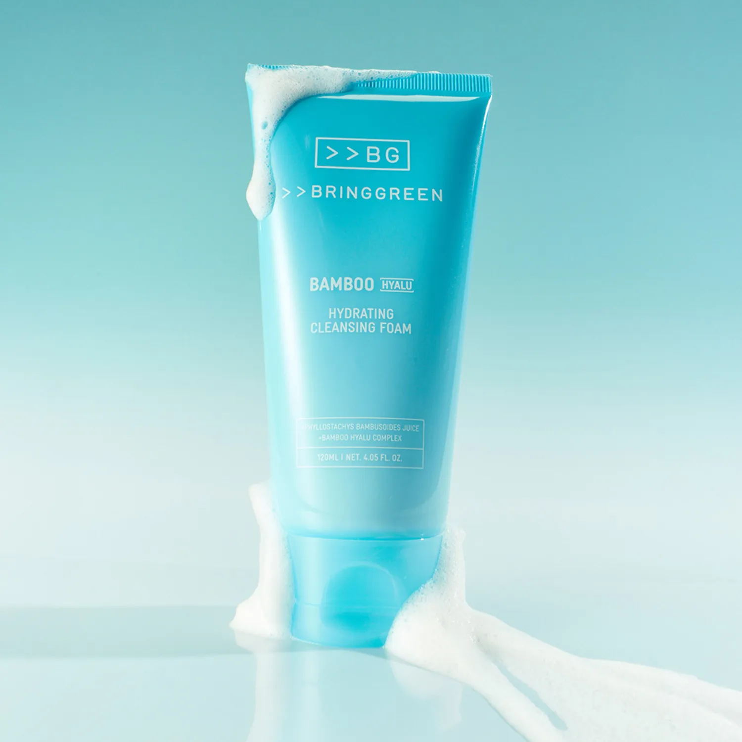 BRINGGREEN Bamboo Hyalu Hydrating Cleansing Foam 120ml