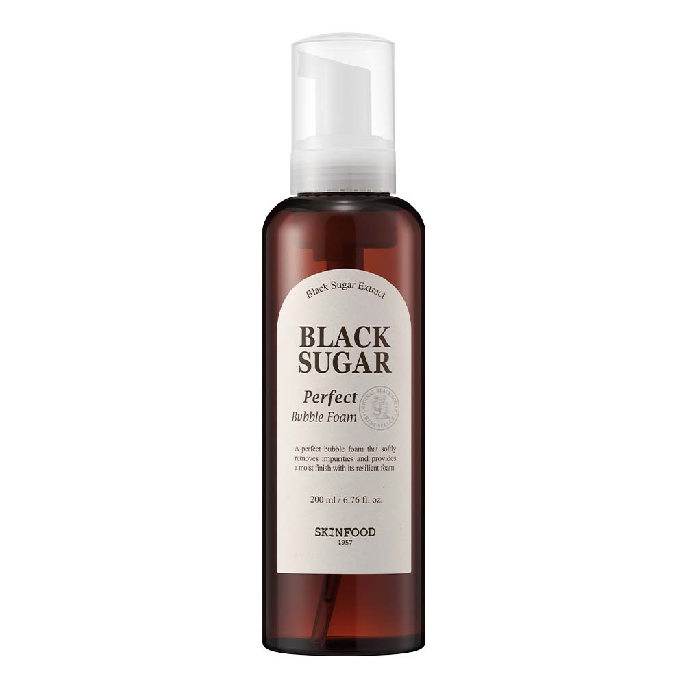 SKINFOOD Black Sugar Perfect Bubble Foam 200mL