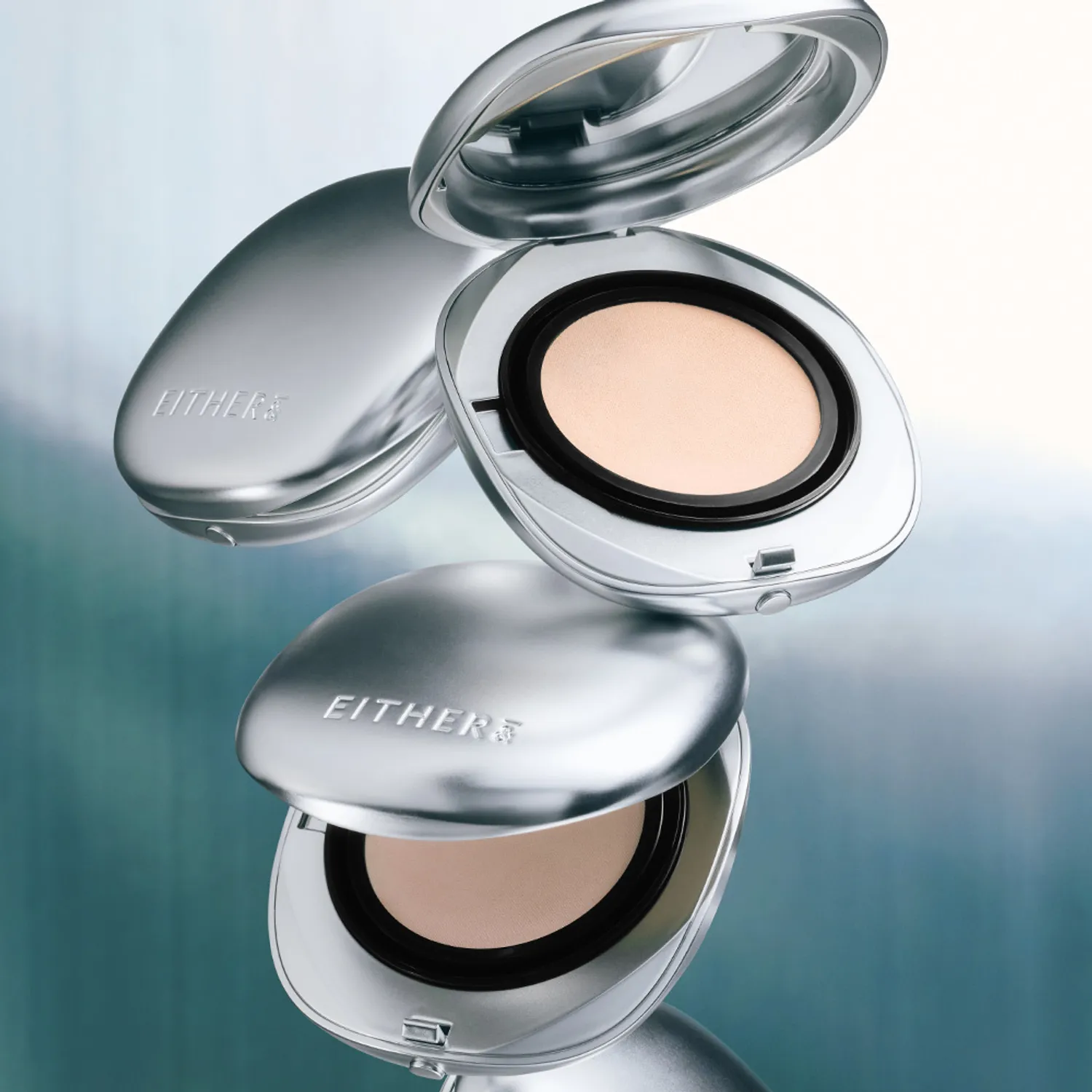 EITHER& Satin Pixel Mesh Cushion 15g (4 Shades)