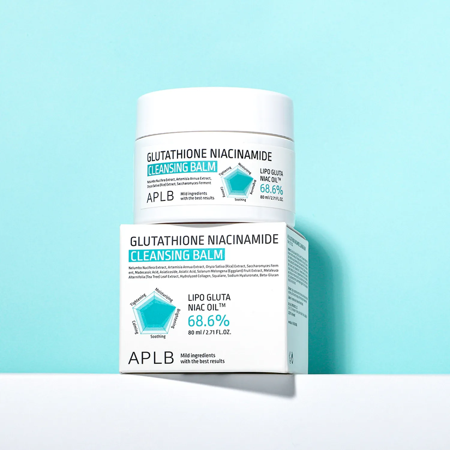 APLB Glutathione Niacinamide Cleansing Balm 80ml