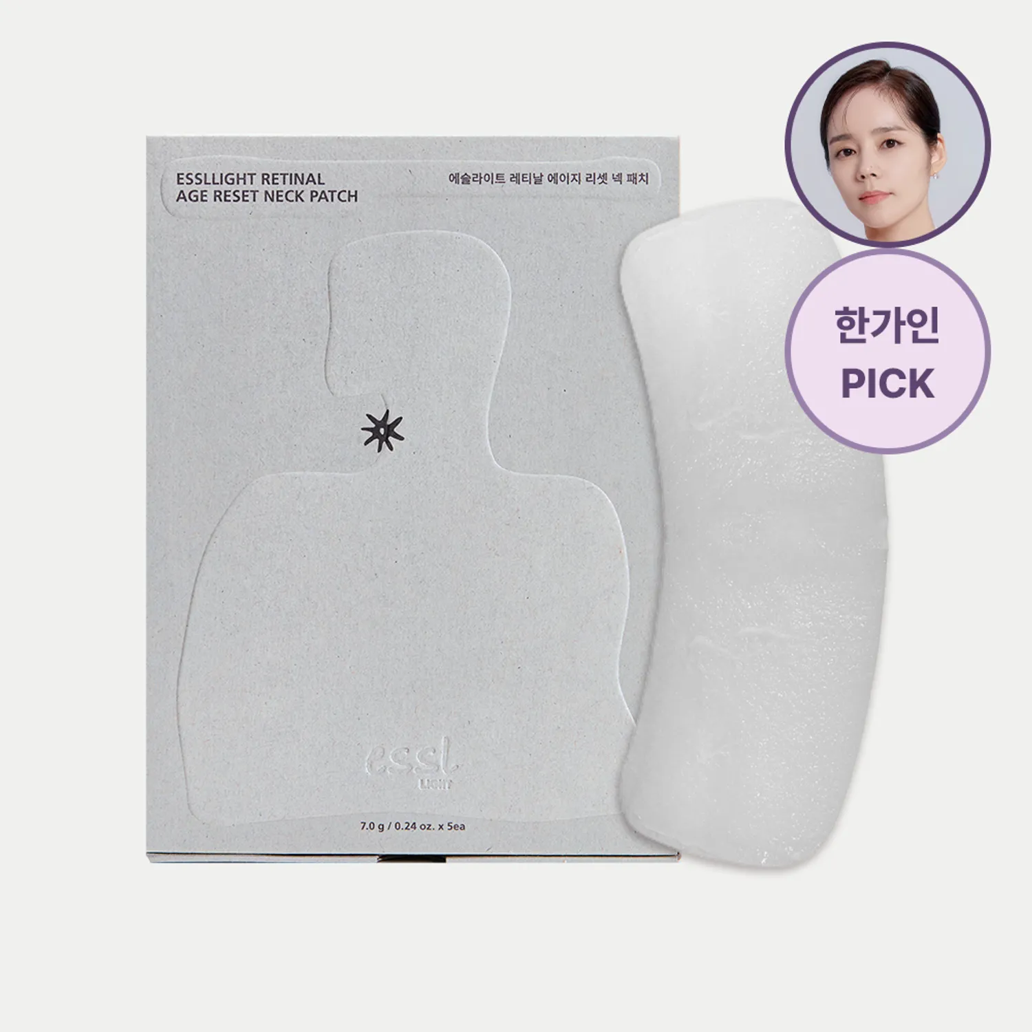 essl LIGHT Retinal Age Reset Neck Patch 7g*3P