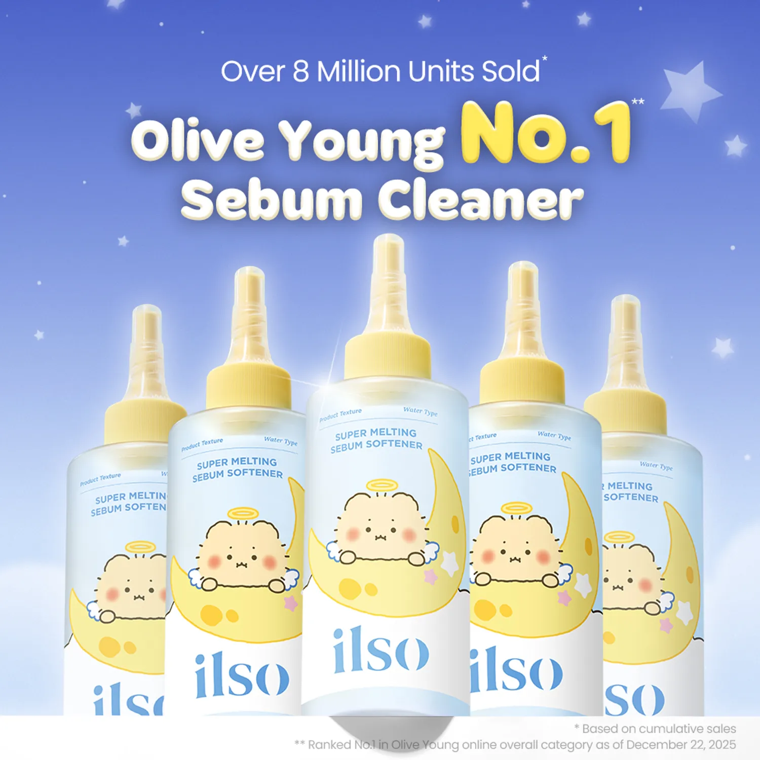 [mangomee EDITION]ilso Super Melting Sebum Softener 150ml Set (+Clean Master +Cotton Pads 40P)