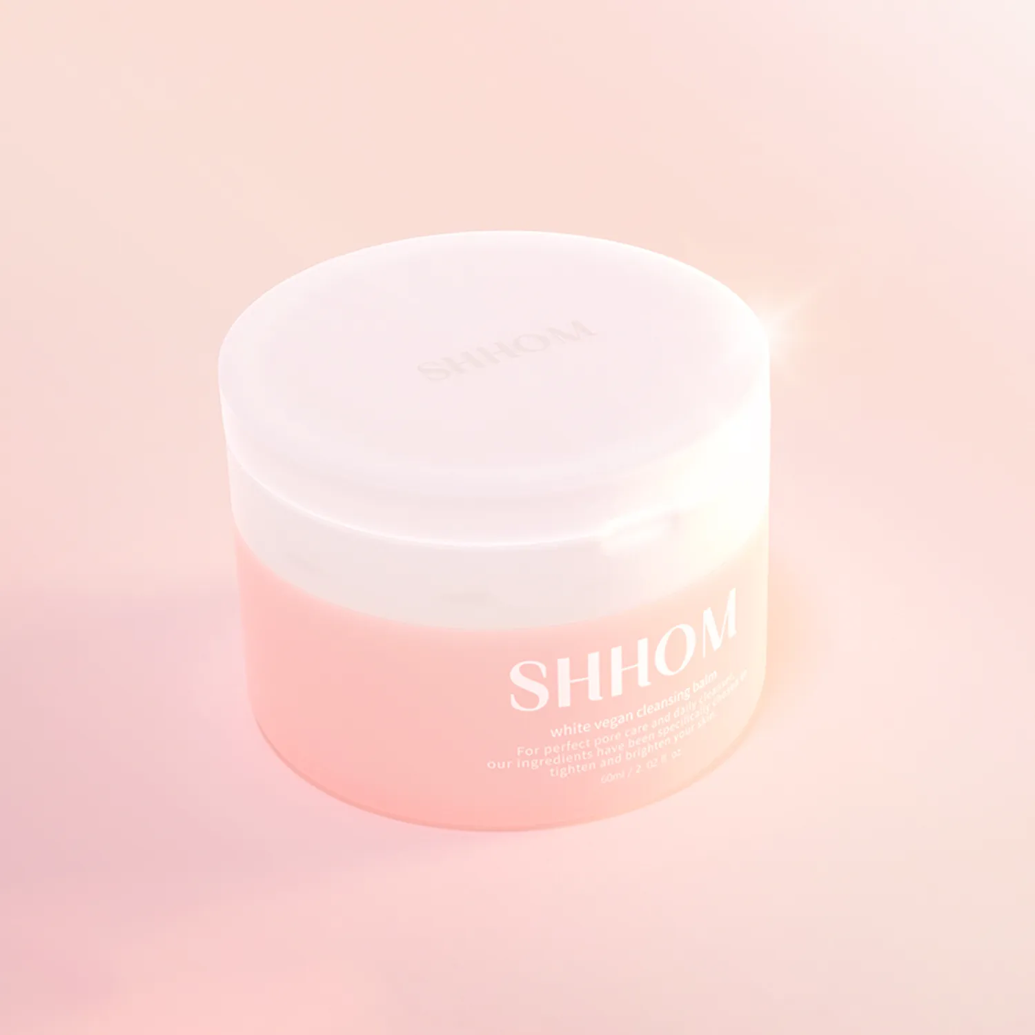 SHHOM White Vegan Cleansing Balm 60ml Double pack