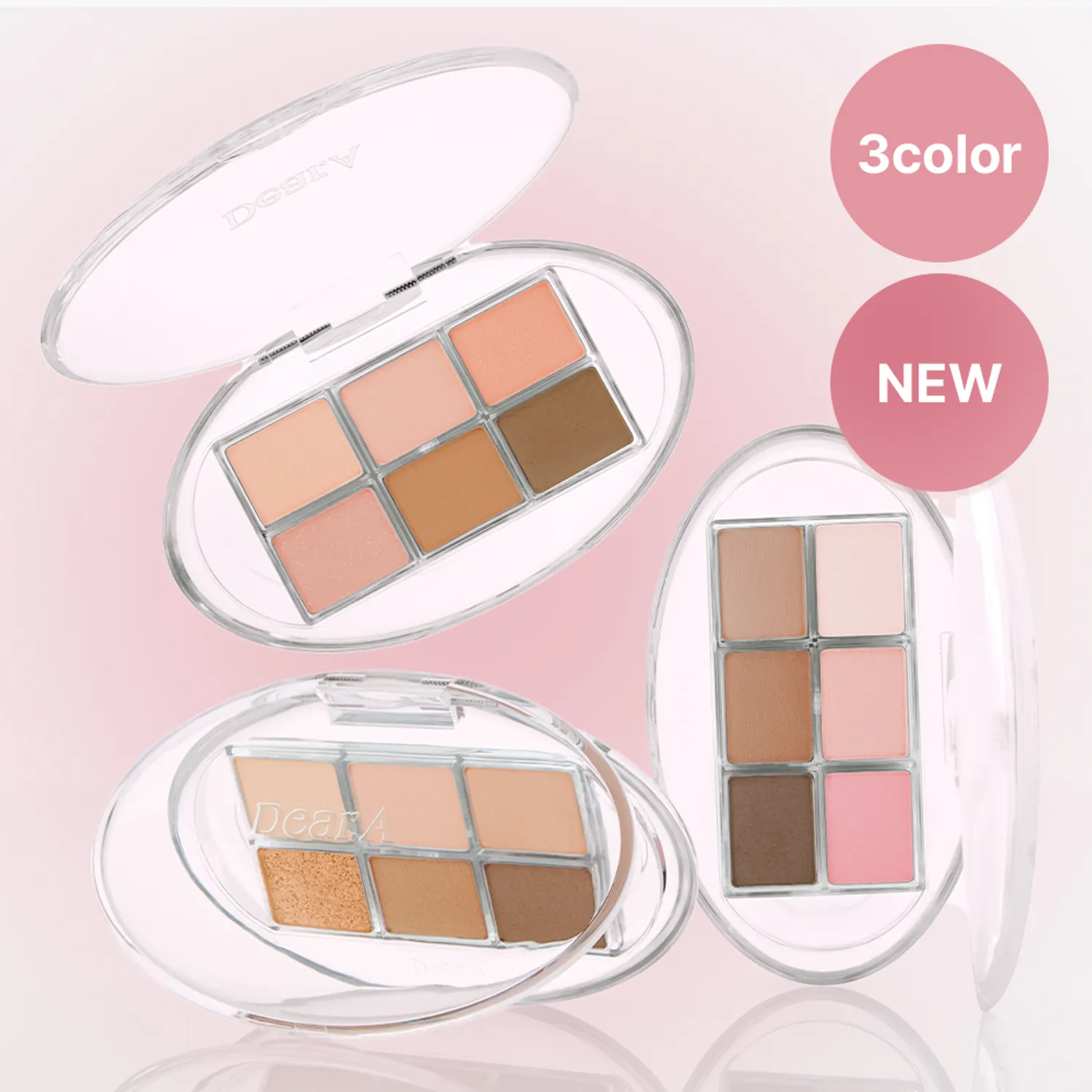 Dear.A Perfect Match Eyeshadow Palette 6.8g (3 Colors)