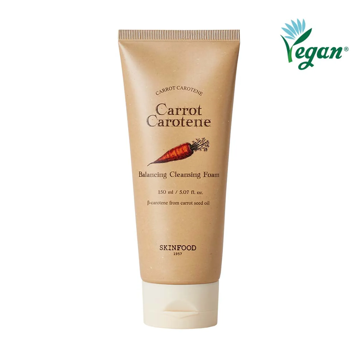 SKINFOOD Carrot Carotene Balancing Cleansing Foam