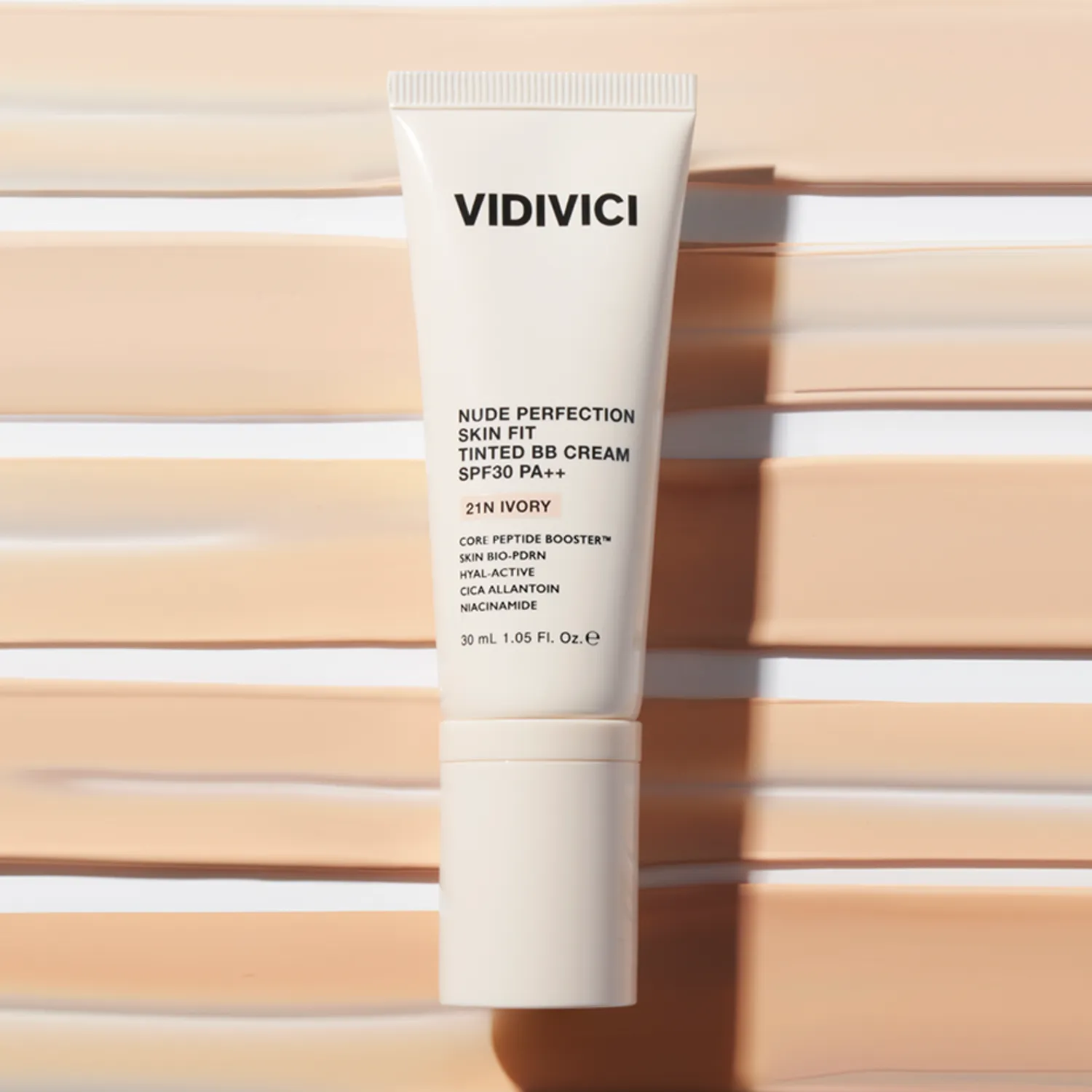 VIDIVICI Nude Perfection Skin Fit SPF30 Tnted BB Cream 30ml Set (+BB Cream Mini 5ml) (5 Colors)