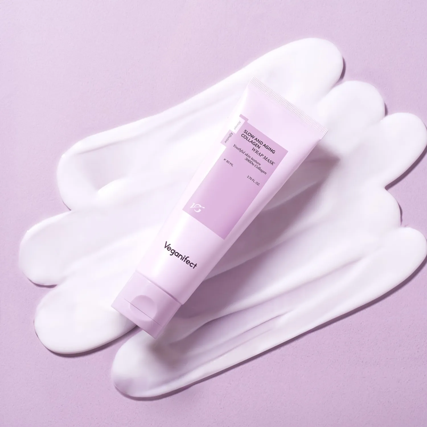 veganifect. Slow And Aging Collagen Wrap Mask 80ml