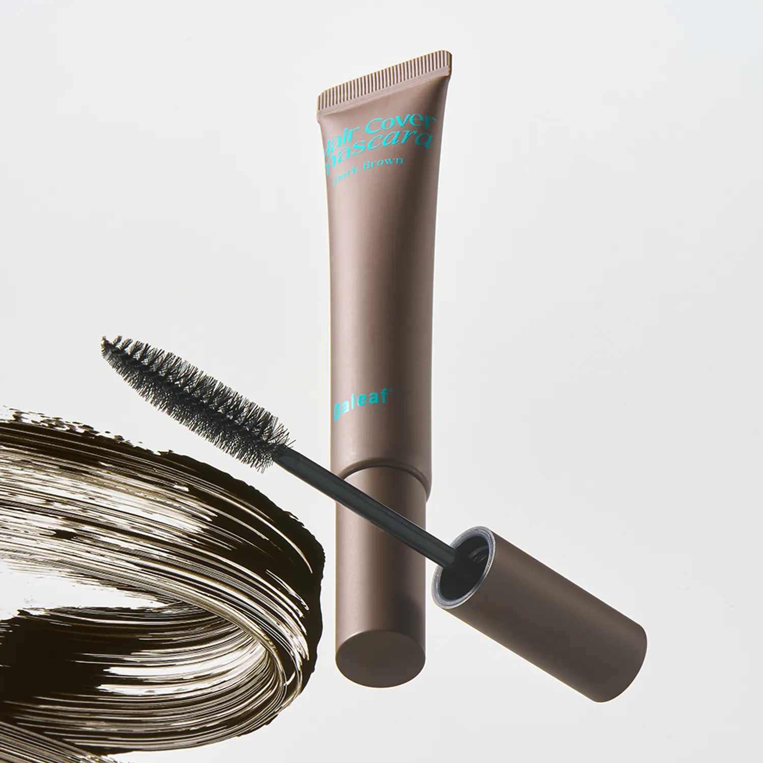 DALEAF Glam Dual Fix Hair Mascara 16g Dark Brown Set (+Grey Hair Cover Mascara 8g)