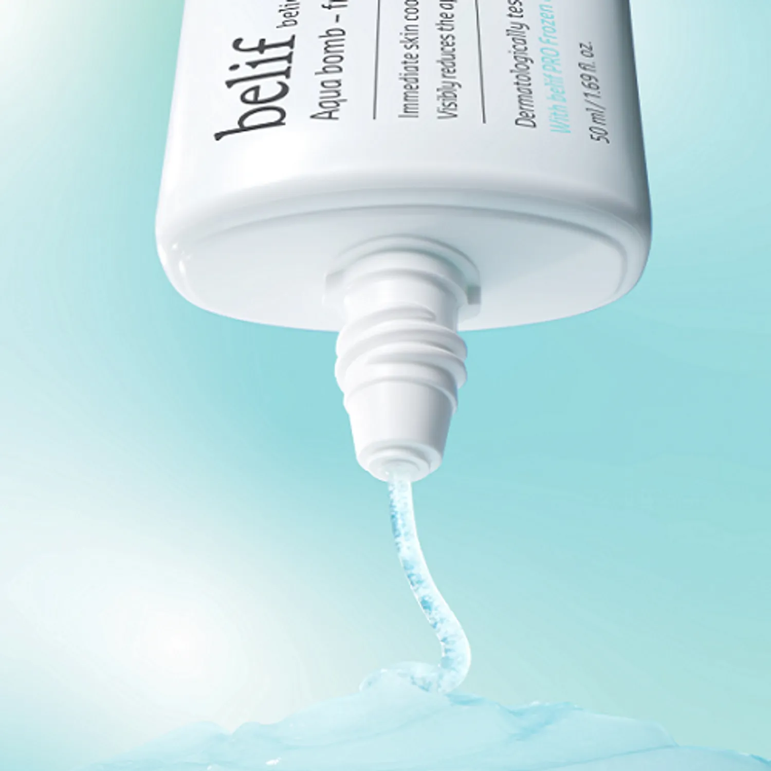 [dropdropdrop EDITION] belif Aqua Bomb Frozen Cream Set (Cream 50ml+31ml+Ceramic Guasha)