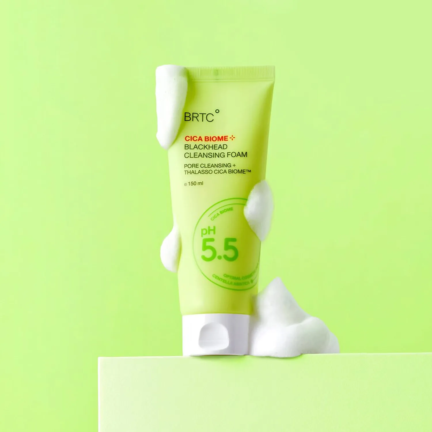 BRTC Cica Biome Blackhead Cleansing Foam 150mL