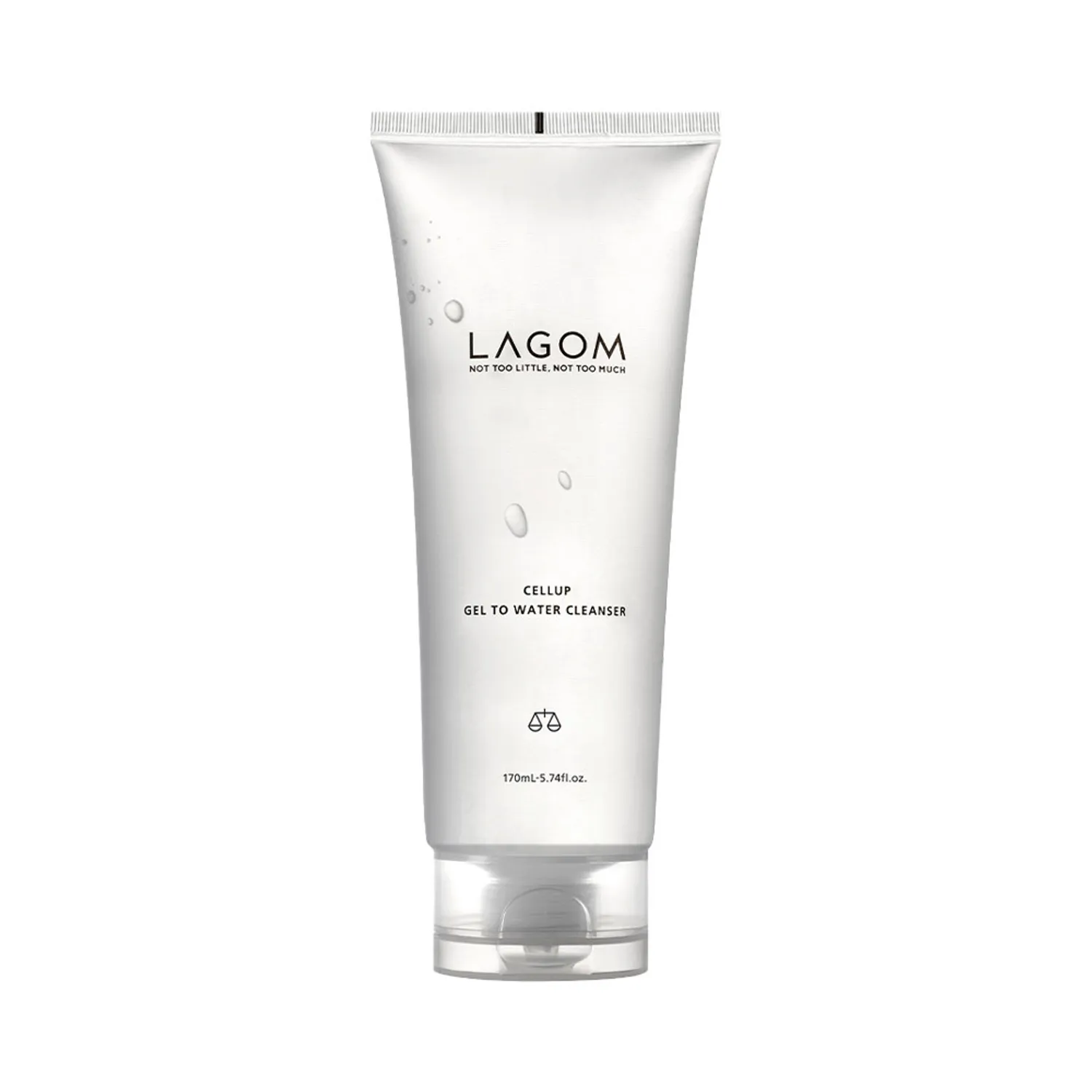 Lagom Cellup Gel To Water Cleanser 170ml Set (+30ml)