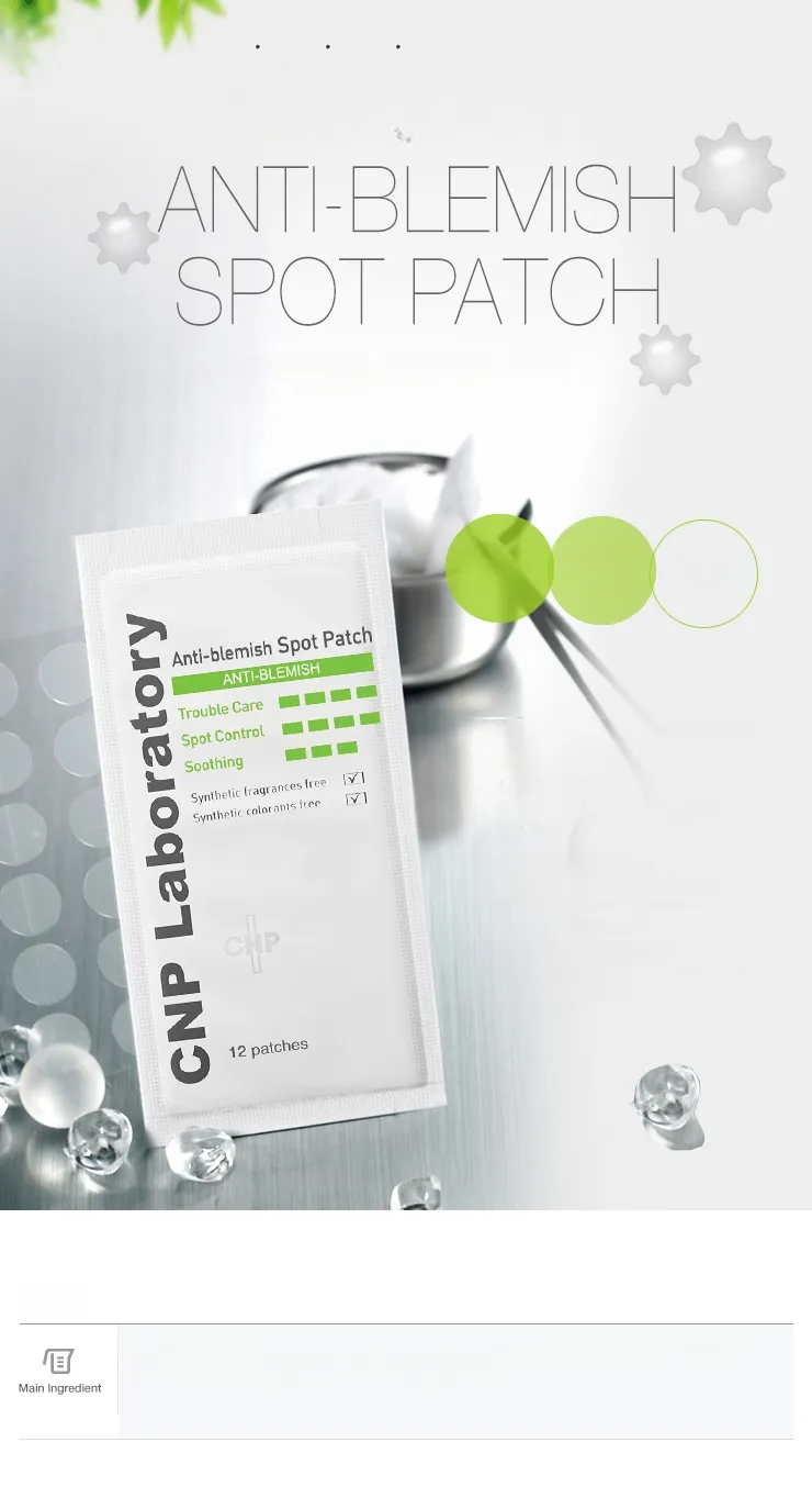 CNP Laboratory Anti-Blemish Spot Patch 12 Count x 3-Pack (+3-Pack) Special Set (Limited)
