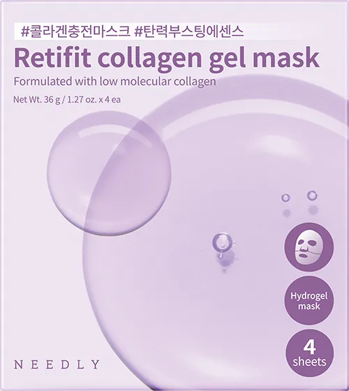 NEEDLY Mask Sheet (Retifit Collagen / Hya-light Calming)