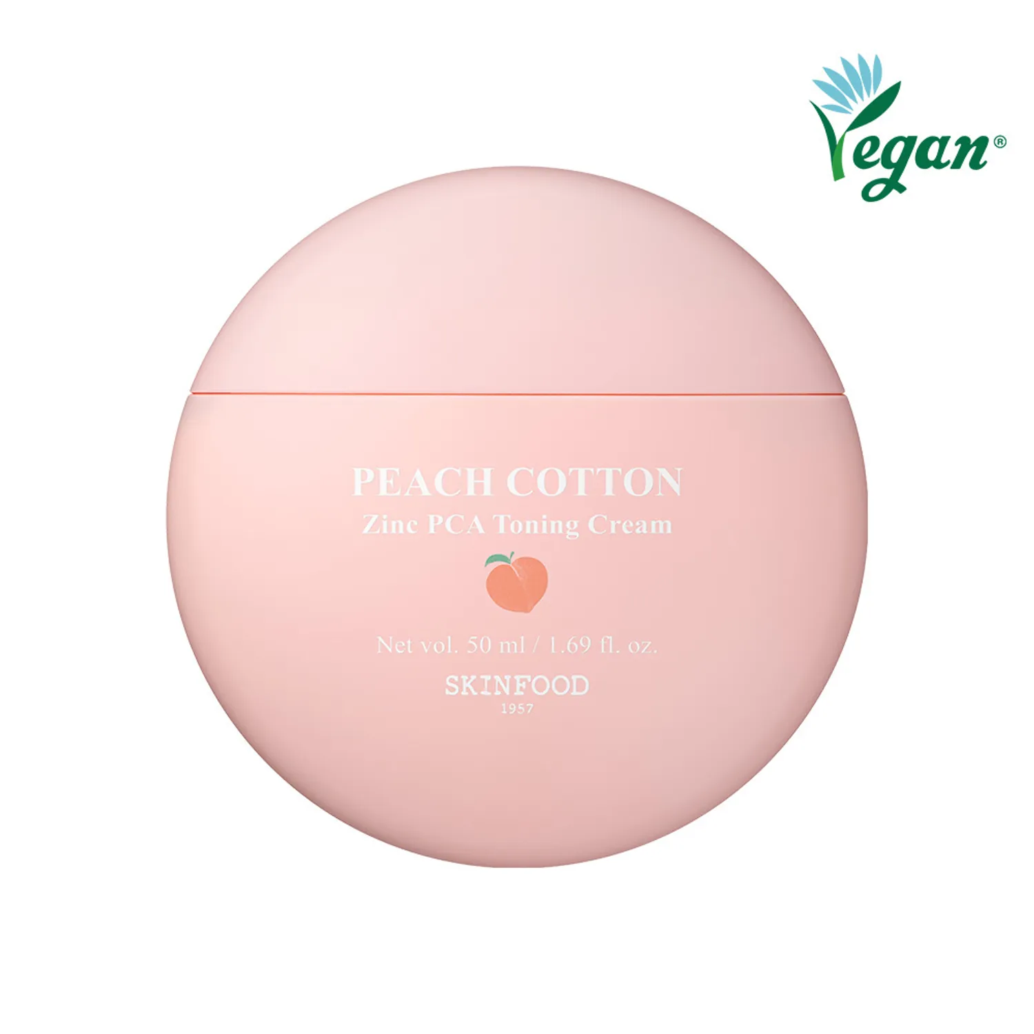 SKINFOOD Peach Cotton Zinc PCA Toning Cream 50ml