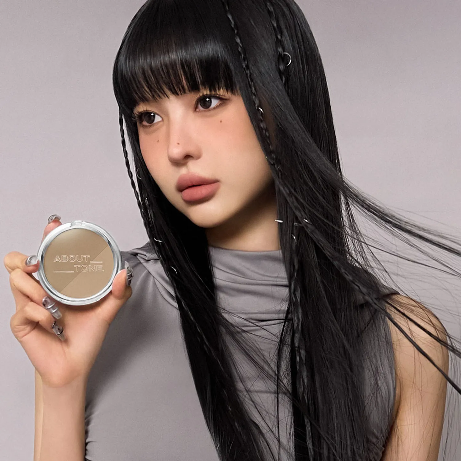 ABOUT_TONE Blur Powder Shading 10g (Cool / Warm)