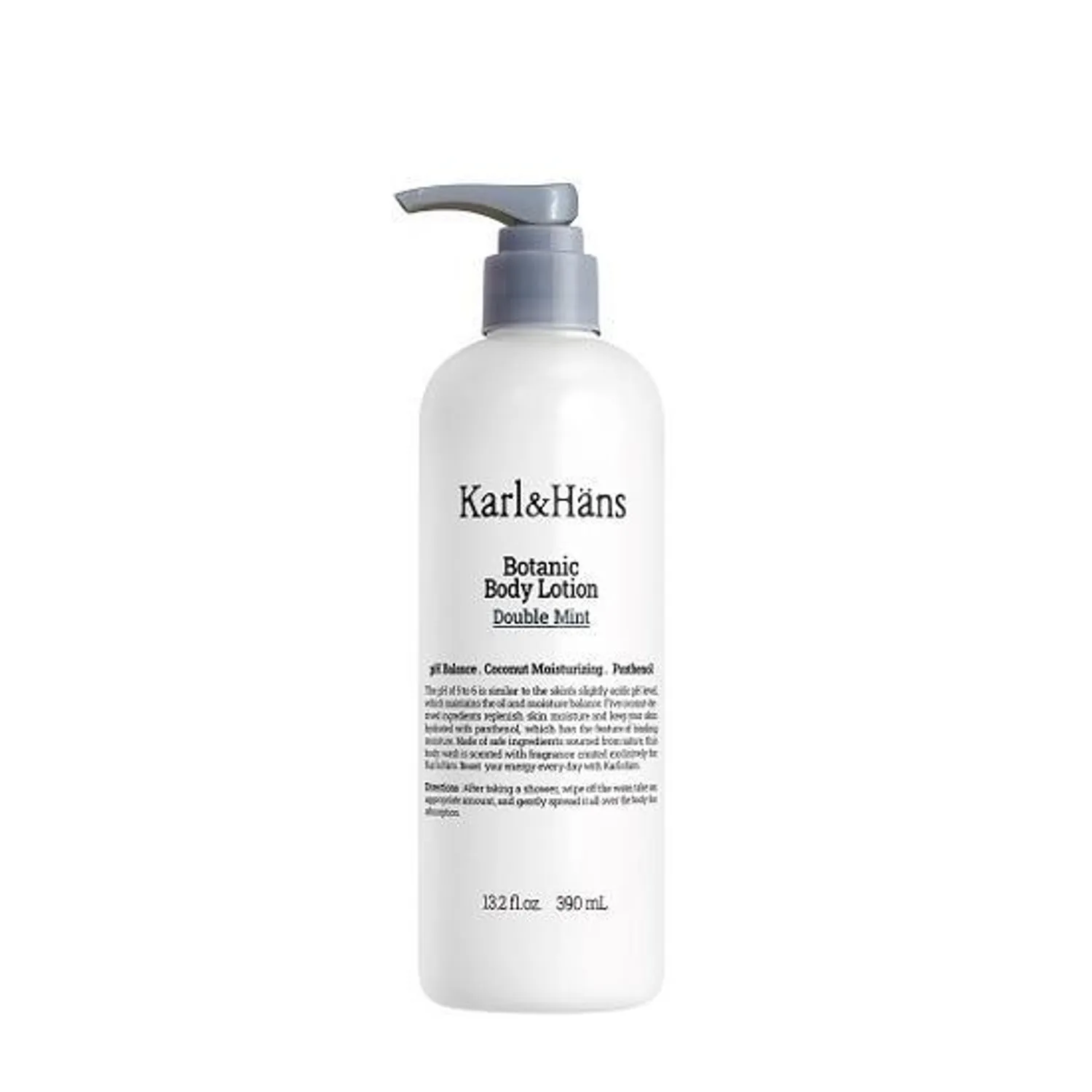 Karl&Hans Botanic Body Lotion Double Mint 390ml