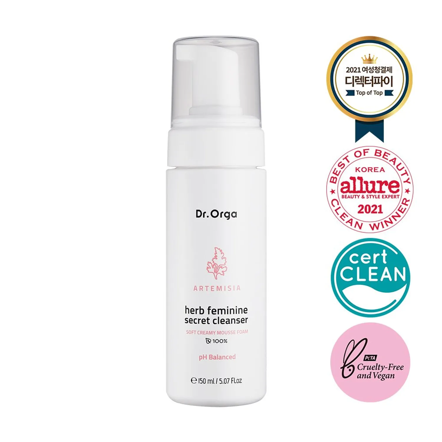 Dr. Orga Herb Feminine Secret Cleanser 150mL