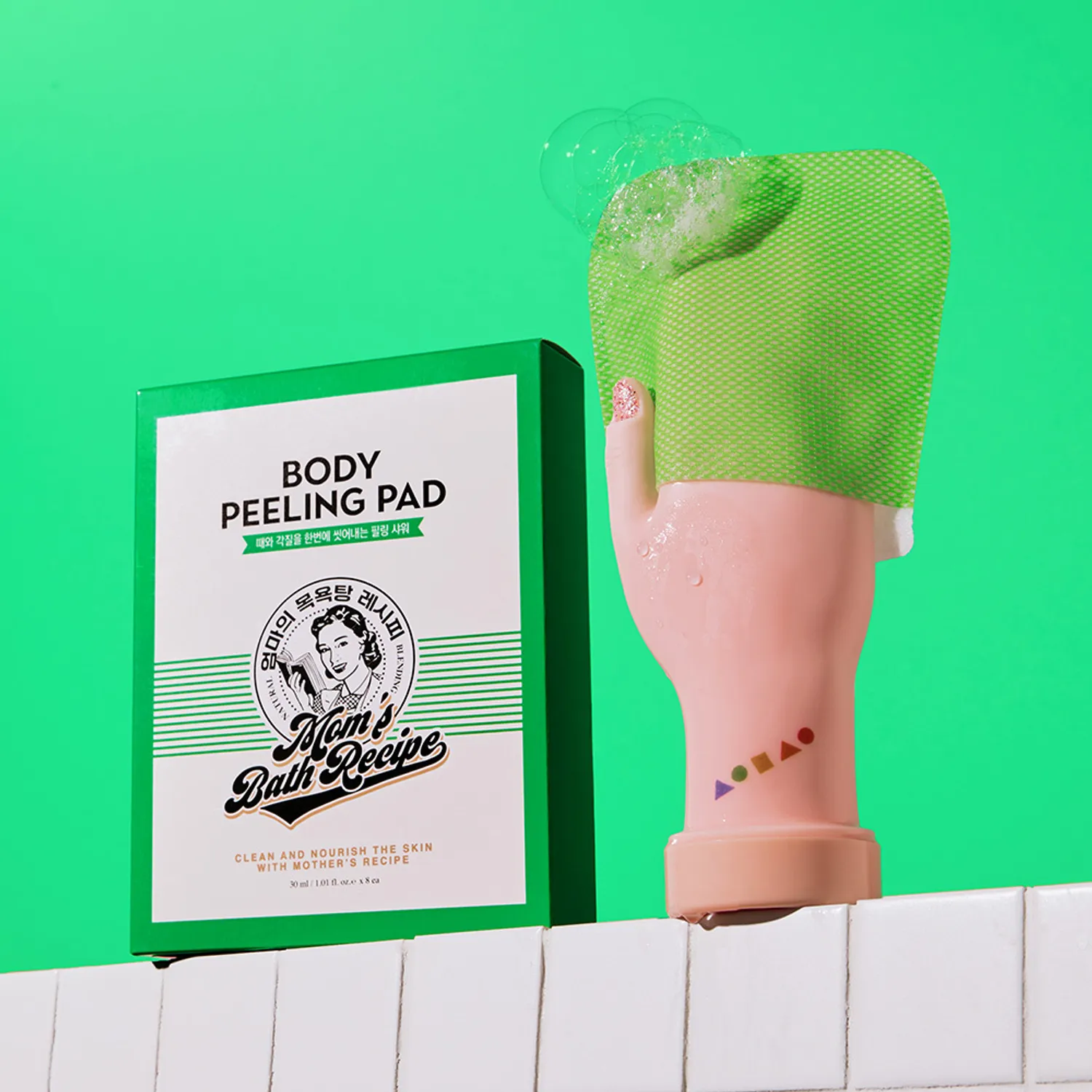 [Alice Punk’s PICK] MOMS BATH RECIPE Body Peeling Pad (1 out of 4 options)