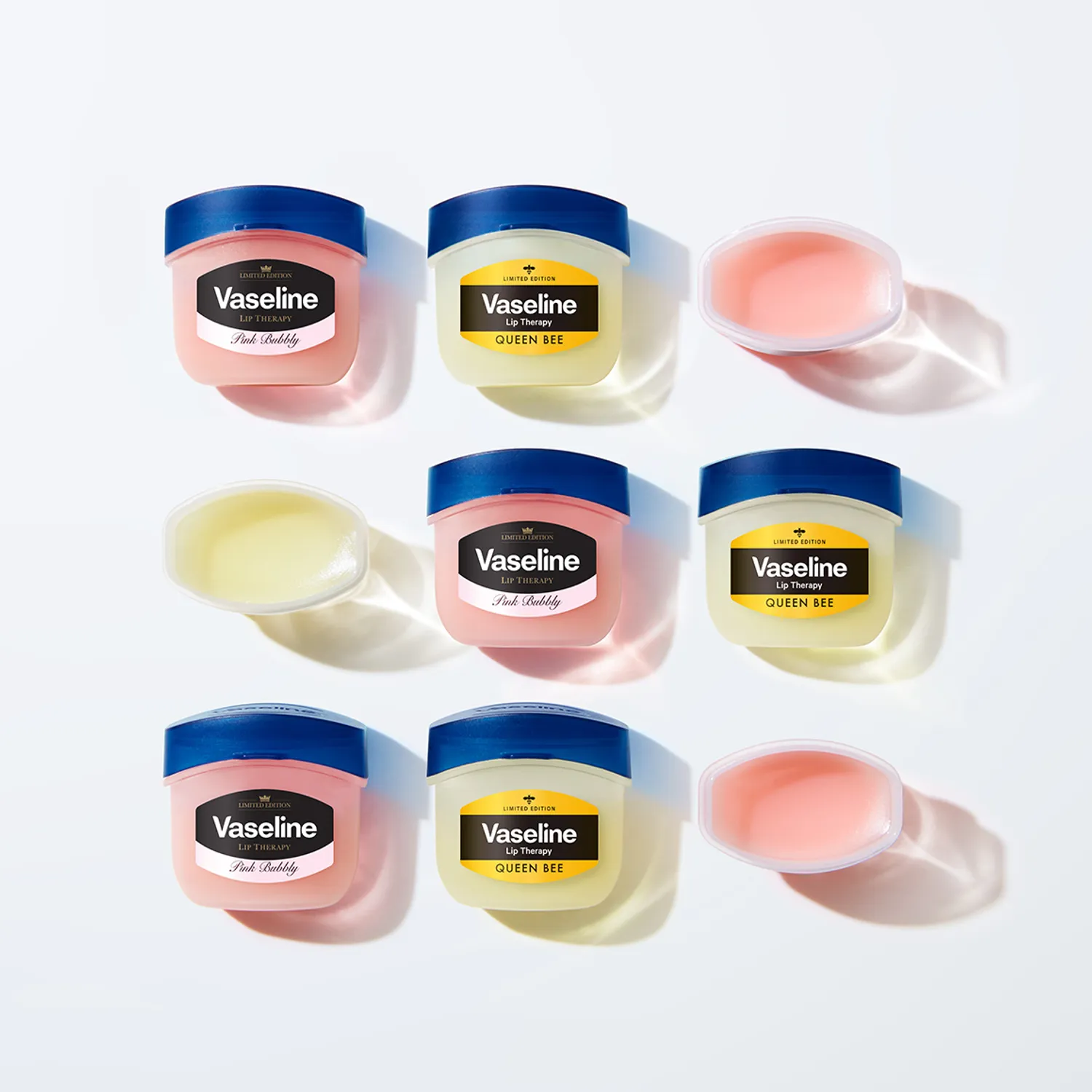 Vaseline Lip Therapy Pink Bubbly 7g (Jar)