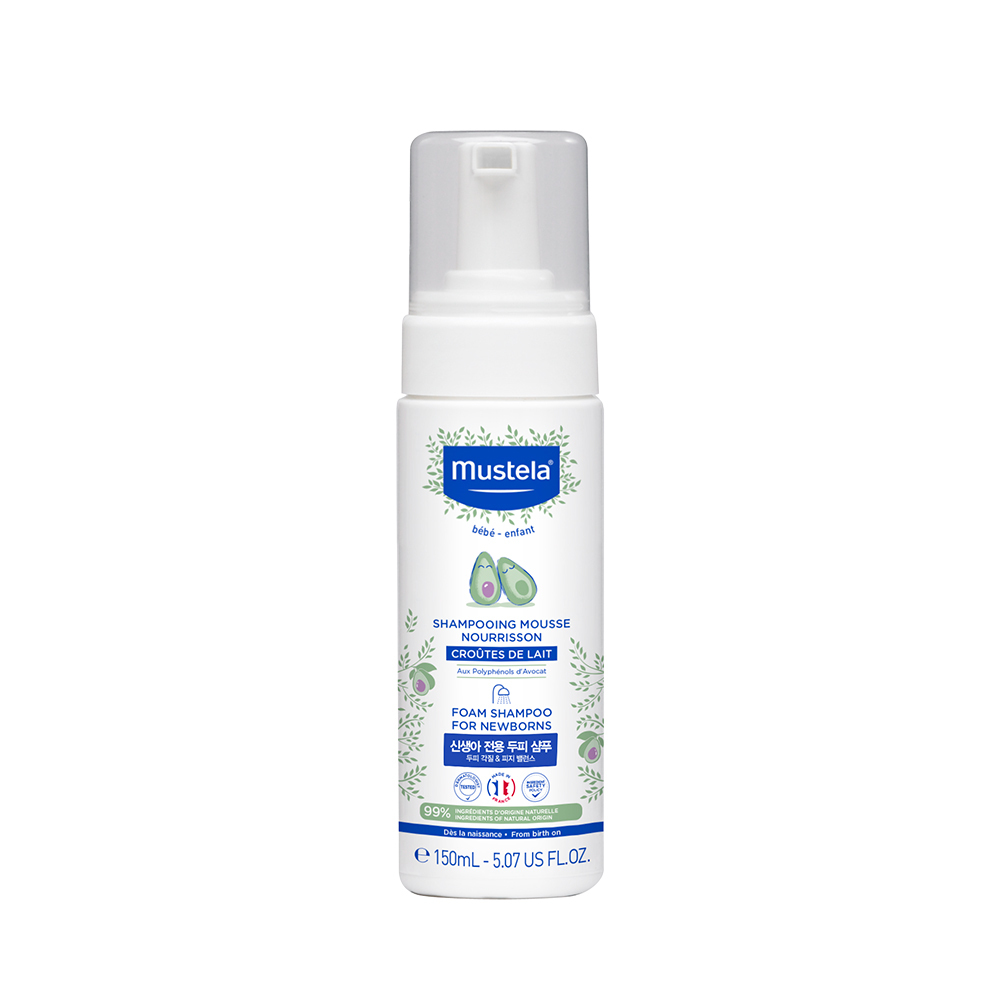 mustela Foam Shampoo For New Born 150mL