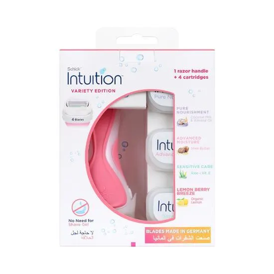 Schick Intuition Razer Limited Edition (1 razor + 4 cartridges)
