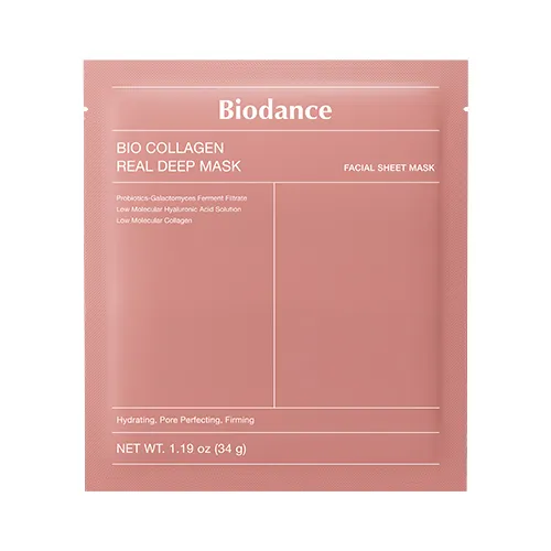 BIODANCE Real Deep Mask 7ea Set 2 Options (Collagen/Ceranol) (+Caviar PDRN Dual Gel Toner Pad 10P)