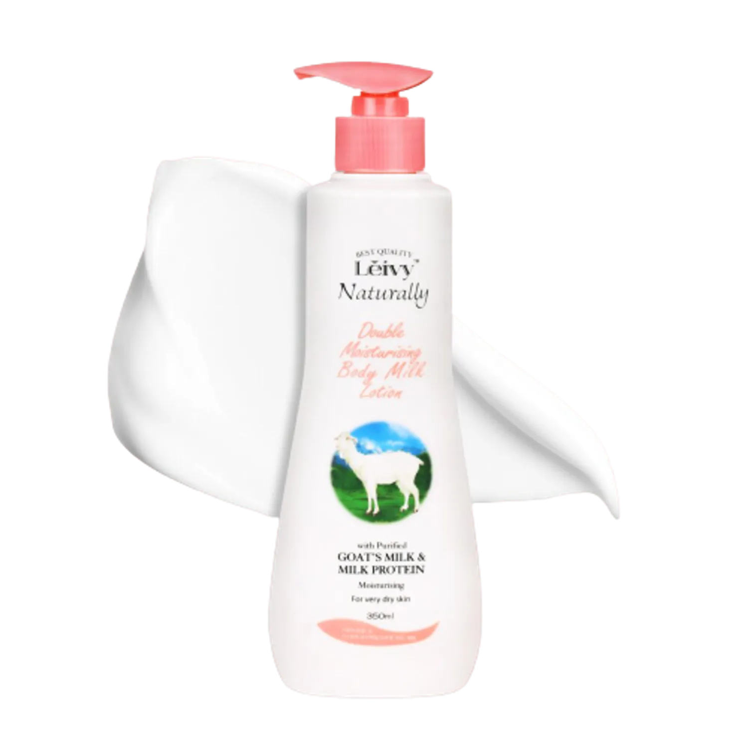 LEIVY Double Moisturizing Body Milk Lotion 350mL