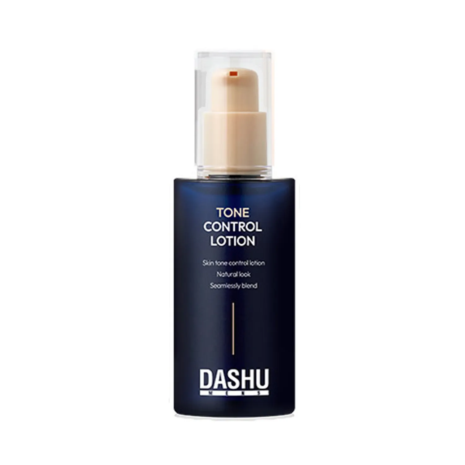 DASHU Men’s Tone Control Lotion 65ml #02 Neutral Beige Set (+Cleansing Oil 20ml)