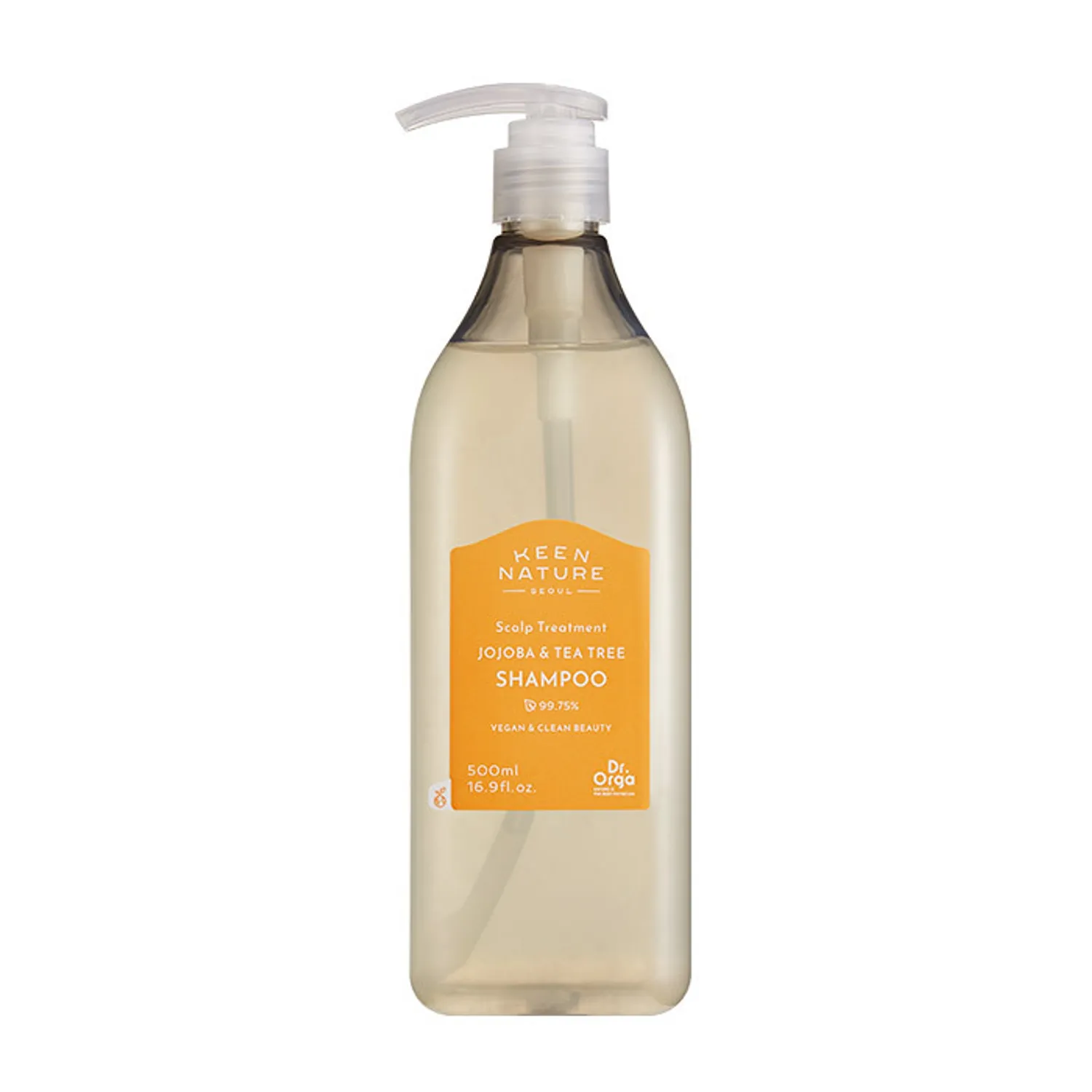 DR.Orga Jojoba & Tea Tree Shampoo 500mL