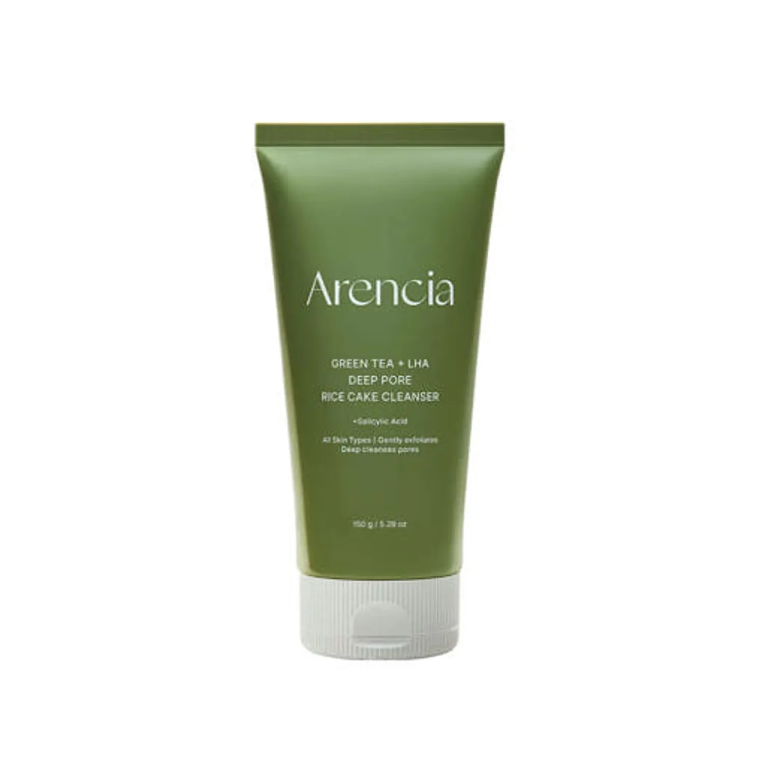 Arencia Green Tea + LHA Deep Pore Rice Cake Cleanser 150g Set (+Cleansing Balm 3g*6ea)