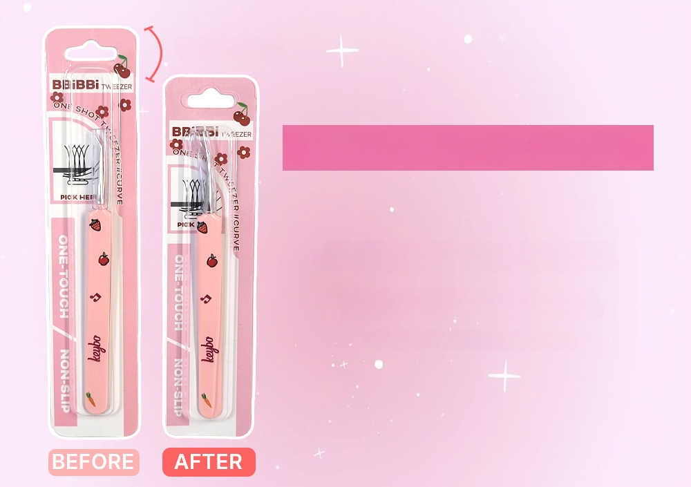 keybo One Shot Bbibbi Curve Tweezer