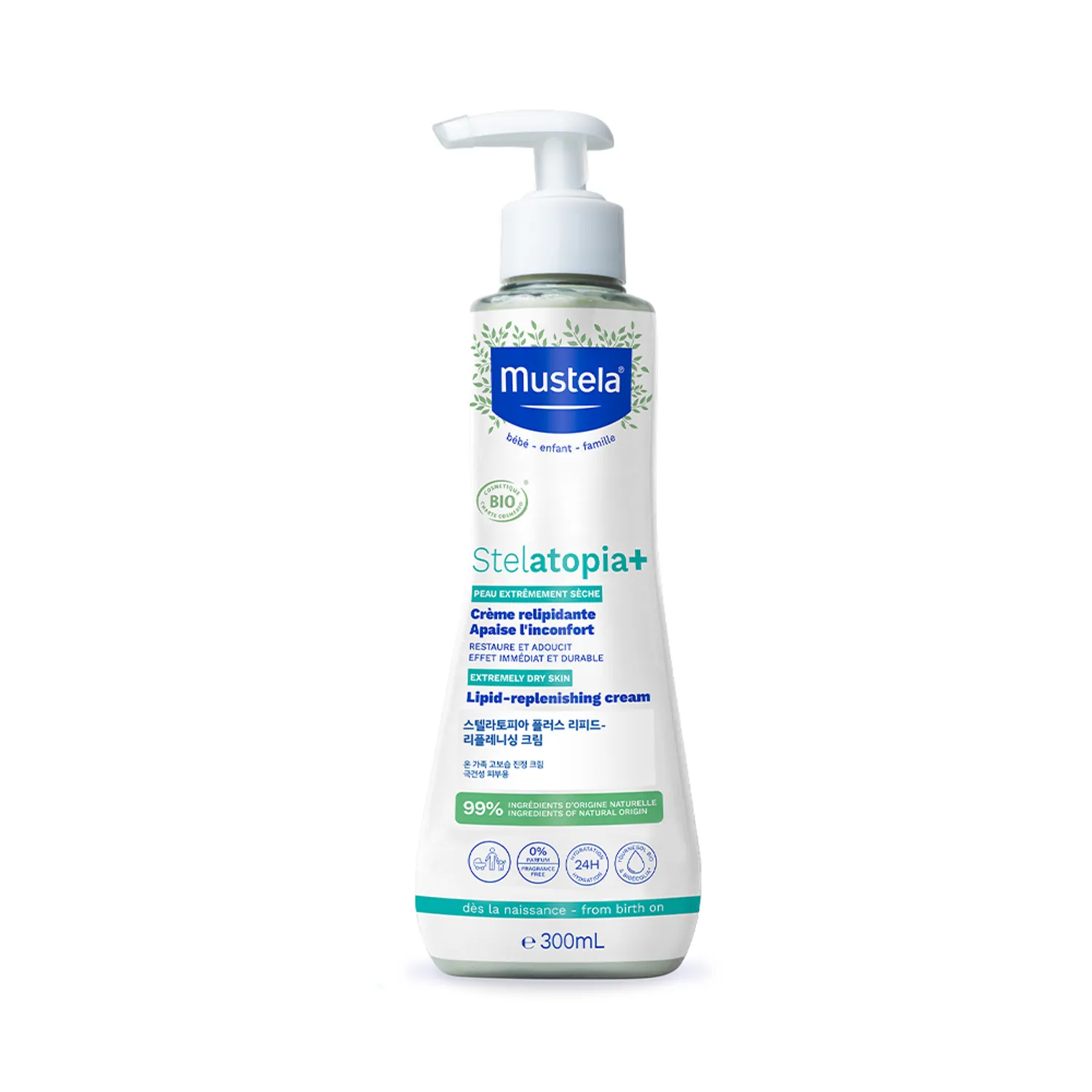 Mustela Stelatopia+ Lipid-Replenishing Cream 300ml