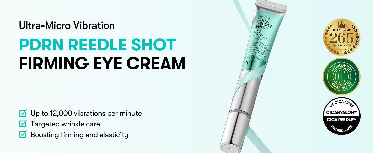 VT PDRN Reedle Shot Firming Eye Cream 15ml Refill Set