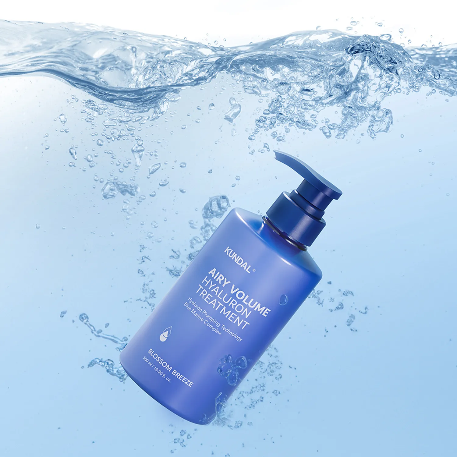 KUNDAL Airy Volume Hyaluron Treatment #Blossom Breeze 300ml