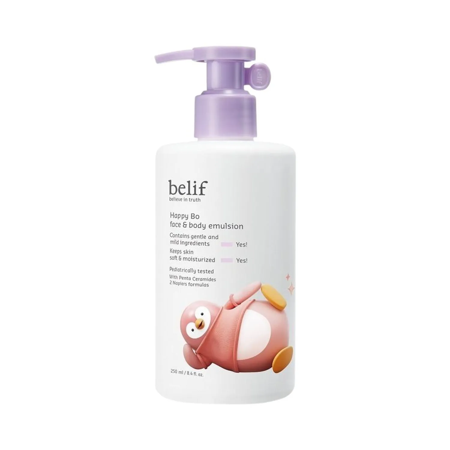 belif Happy Bo Face & Body Emulsion 250mL