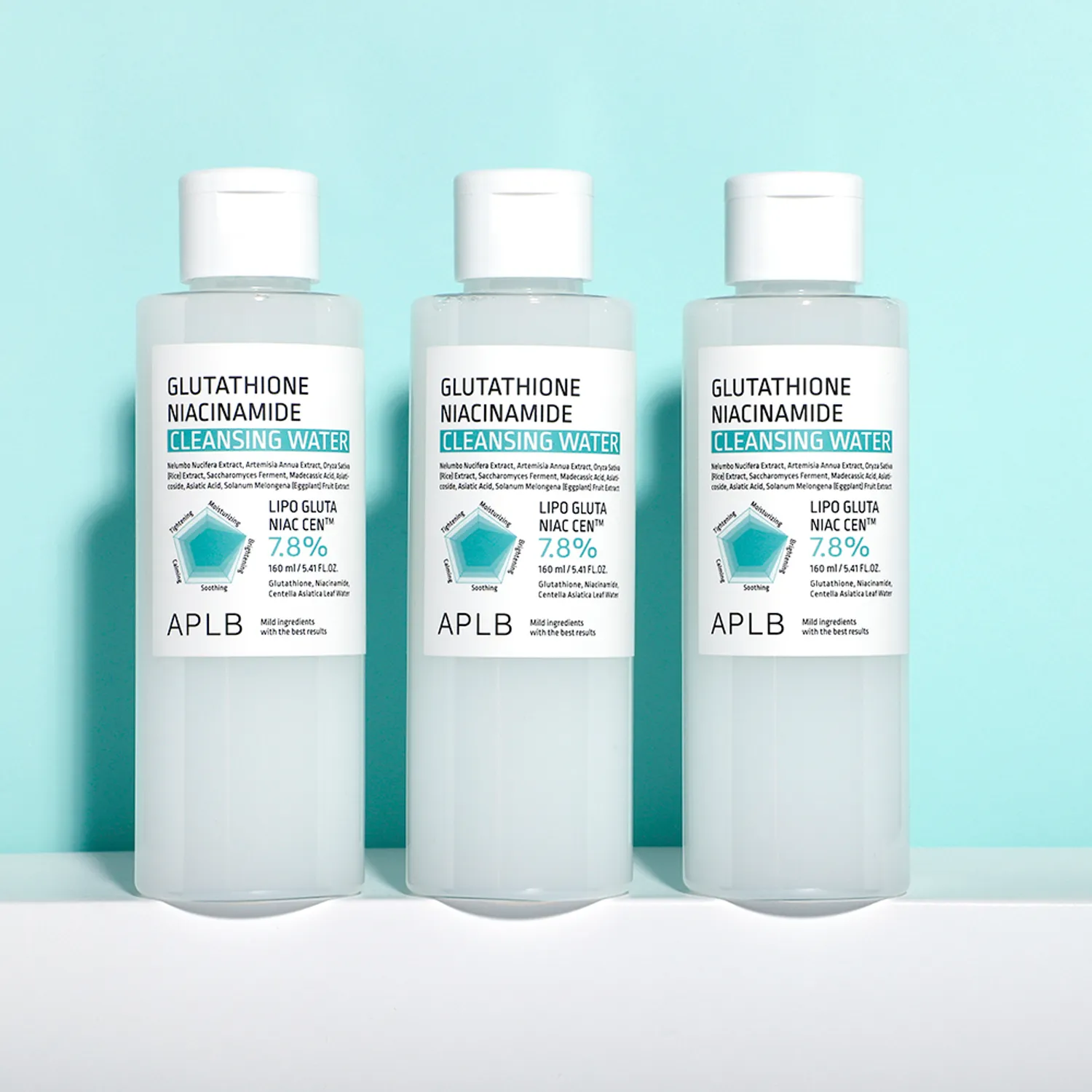 APLB Glutathione Niacinamide Cleansing Water 160ml