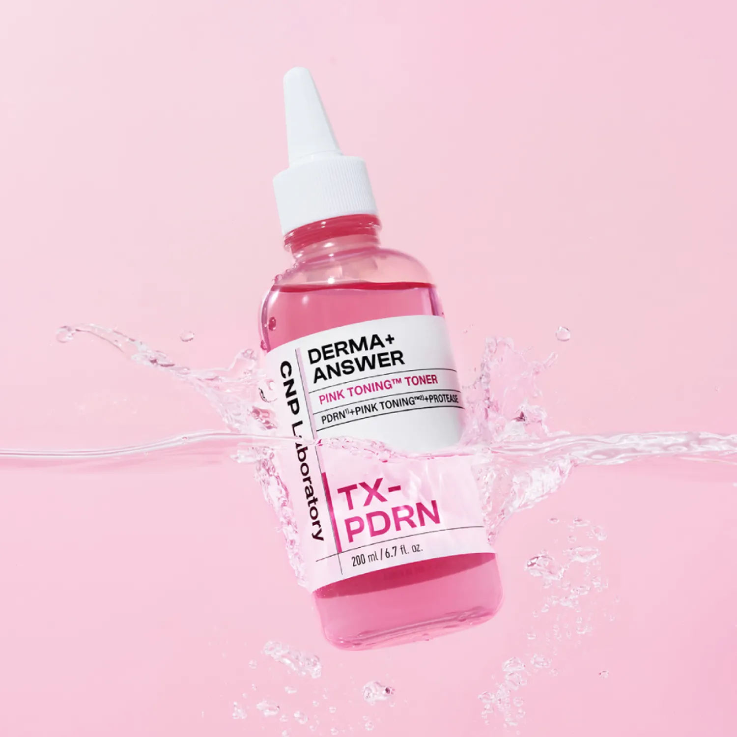 CNP Derma Answer Pink Toning PDRN Toner 200ml