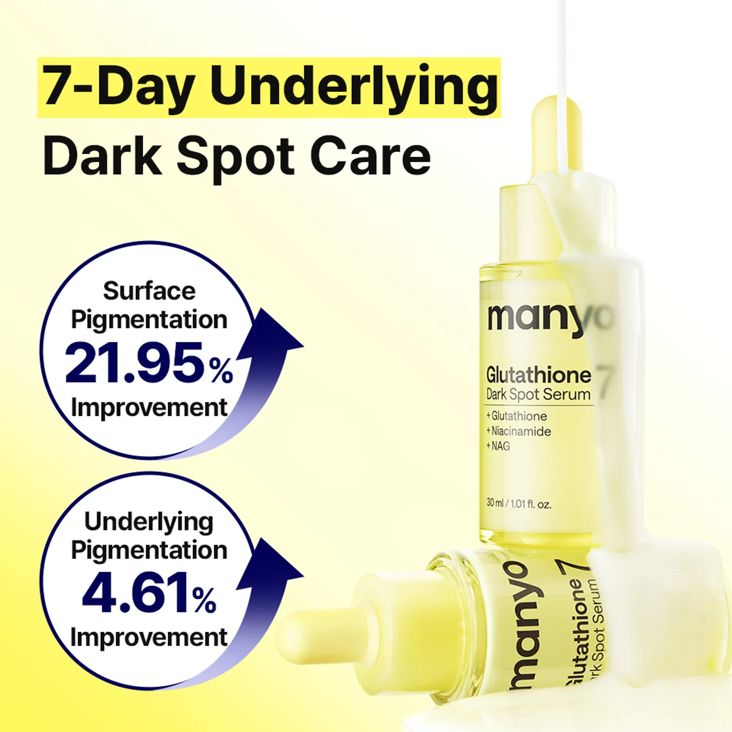 manyo Glutathione 7 Dark Spot Serum 30ml