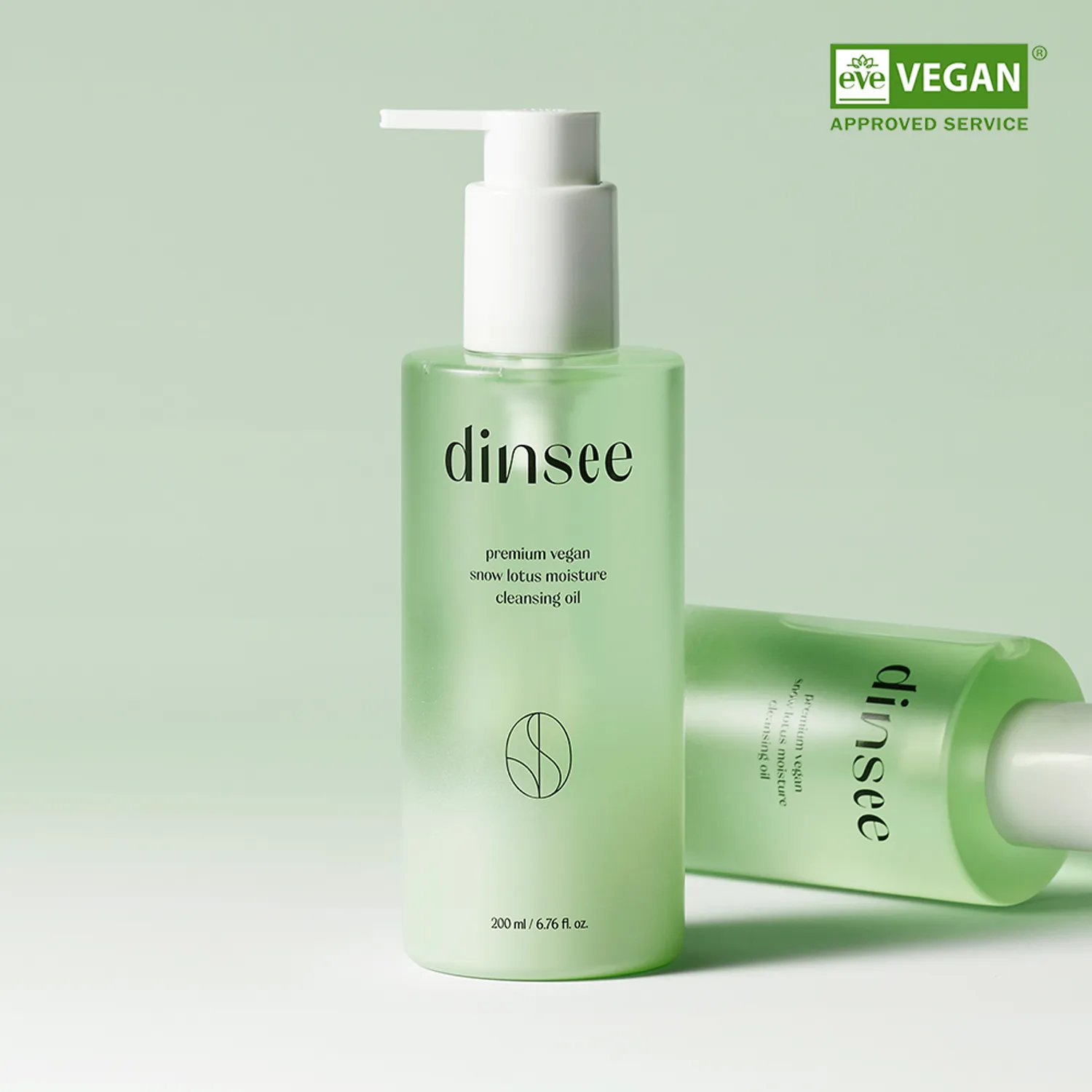 Dinsee Premium Vegan Snow Flake Moisture Cleansing Oil 200ml
