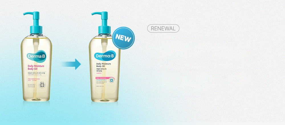 Derma B Daily Moisture Body Oil 300mL