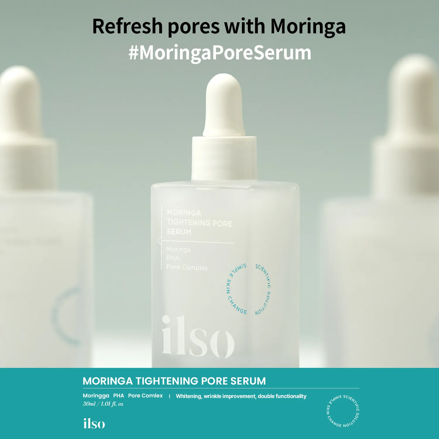 ilso Moringa Tightening Pore Serum 30mL