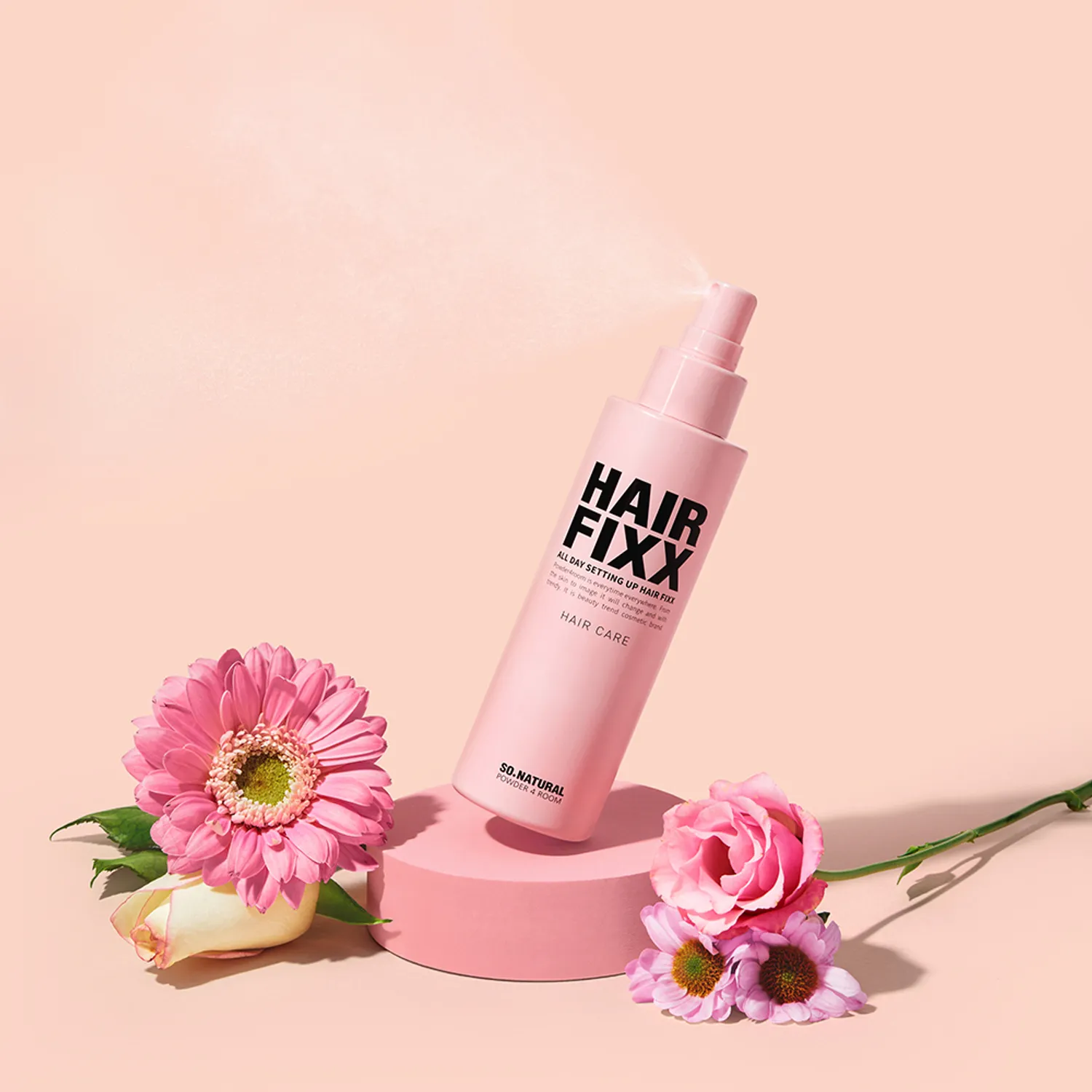 so natural All Day Setting Up Hair Fixer 155mL