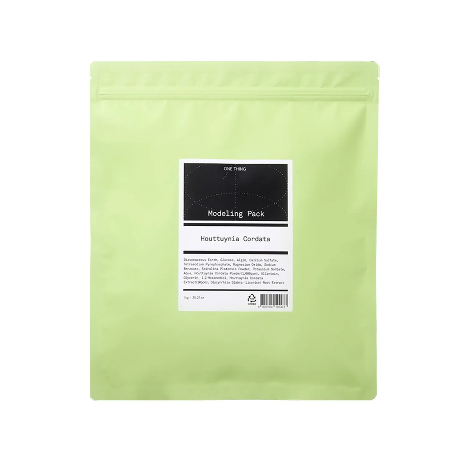ONE THING Houttuynia Cordata Modeling Pack 1kg